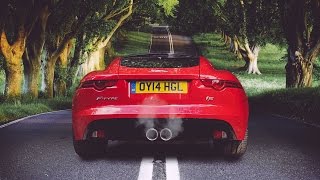 Jaguar FType Coupe The Best V6 Exhaust Note In History [upl. by Leahcimluap]