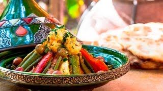 ENG Berber Vegetable Tagine  طاجين بالخضر  CookingWithAlia  Episode 442 [upl. by Ennej]