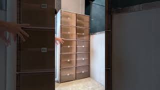 NoInstall Shoe Cabinet Effortlessly Store Over 40 Pairs — Your ClutterFree Solution [upl. by Arnaud]