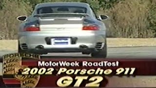 2002 Porsche 911 GT2 996  MotorWeek Retro [upl. by Mycah]