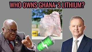 Why Ghanaians are disappointed with Ghanas Lithium deal with this Australian company [upl. by Ennairac]