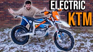 I BOUGHT A NEW DIRT BIKE INSANE ELECTRIC KTM [upl. by Nylla624]