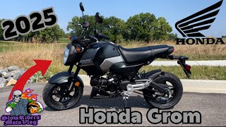 2025 HONDA GROM Close Look Walk Around and Short RideReview [upl. by Mundt]