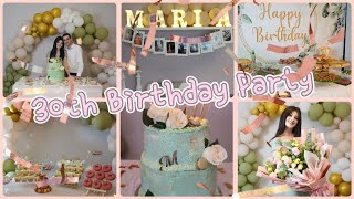 🎊 My 30th Birthday 🎈 Party amp Haul 🥳🎉  🅣🅗🅘🅡🅣🅨  vlog birthday party haul video [upl. by Acinnod]