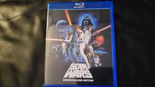 STAR WARS DESPECIALIZED 3 DISC COLLECTORS EDITION Bluray Unboxing [upl. by Shirleen]