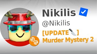 NIKILIS WORKING ON MM2 UPDATE [upl. by Heffron]