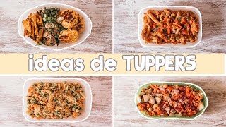 8 IDEAS DE TUPPERS · saludables y muy fáciles  Laura Mareno [upl. by Borlow]