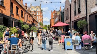 London’s Richest Area  Sloane Square amp Cadogan Gardens Weekend Daytime Walking Tour  4K [upl. by Anidan]