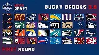 2024 FULL First Round Mock Draft Bucky Brooks 30 [upl. by Ggerc649]