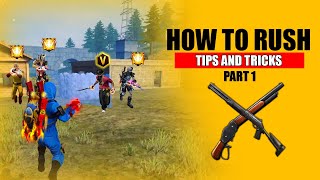 Rusher Tips amp Tricks Free Fire Max arrowgaming [upl. by Yarg]