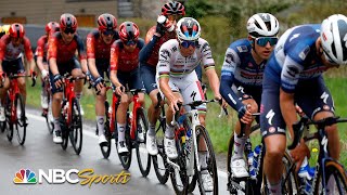 LiègeBastogneLiège  EXTENDED HIGHLIGHTS  4232023  Cycling on NBC Sports [upl. by Tihom]