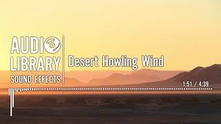 Desert Howling Wind  Sound Effect [upl. by Haily102]