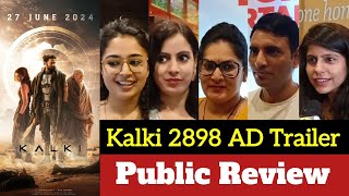 Kalki 2898 AD Trailer Review  Kalki 2898 Trailer Public Review  Kalki 2898 Movie Trailer Review [upl. by Meekyh516]