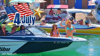 Lake Havasu 4th of July 2023 Bridgewater Channel [upl. by Godding]