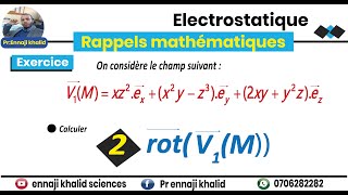 Rotationnel dun champ vecteur rotVM [upl. by Trudy525]