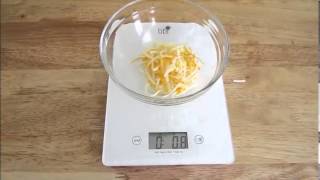 How To Use A Kitchen Food Scale [upl. by Akalam]