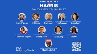 Progressives For Harris Kickoff Call [upl. by Laurin398]