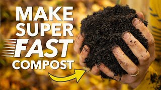 How To Make Compost  Fast and Easy [upl. by Dysart]