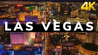 Las Vegas Strip 4K City Tour Travel Guide 2022 [upl. by Enala927]