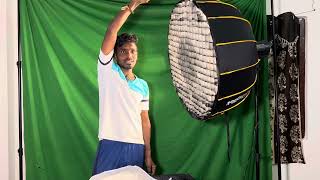 Digitek 85cm Softbox Unboxing and Review In Telugu  Digitek DCL 150 WBC Light [upl. by Aner289]