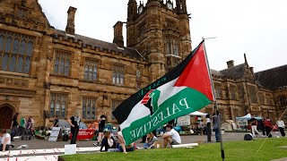 ‘Chanting antisemitic slogans pays off’ Sydney University caves to student activists [upl. by Hallerson896]