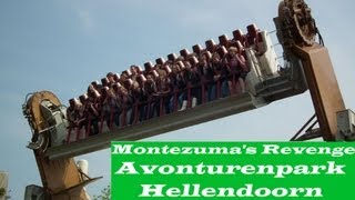 Montezumas Revenge OnOffride Avonturenpark Hellendoorn Holland [upl. by Edouard]