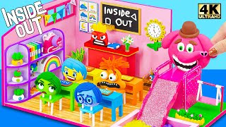 INSIDE OUT 2  Build Classroom and DIY Miniature School Supplies for Emotions ❤️ DIY Miniature House [upl. by Stephanie585]