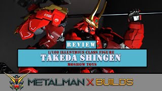 1100 Moshow Takeda Shingen Figure Review [upl. by Milt]