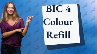 Can you refill BIC 4 Colour pens [upl. by Ahsinan]