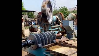 Jaw Crusher Machine complete instillation process with locally developed method ll [upl. by Bucella462]