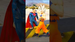 GTA V Superman vs SuperHeroes Slap Battle who is stronger 🔥 shorts [upl. by Aniahs]