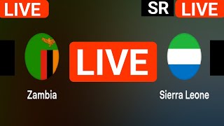 Zambia vs Sierra Leone live match today score updates  Africa Cup of Nations 2024 live score [upl. by Ahseikan]