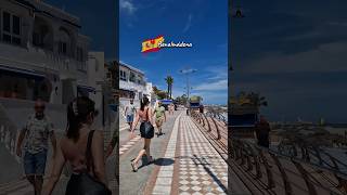 🇪🇦 Top Destination in Andalucía Costa del Sol ☀️ BENALMÁDENA Beach Promenade Walking Tour spain [upl. by Orbadiah993]