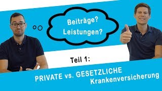 REFERENDARIAT I Teil 1 PRIVATE vs GESETZLICHE Krankenversicherung I Beiträge amp Leistungen [upl. by Enwad]