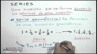 Serie geométrica [upl. by Teodorico]