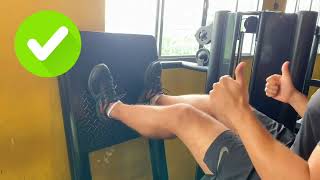 How To Do A SINGLE LEG HORIZONTAL LEG PRESS  Exercise Demonstration Video and Guide [upl. by Leffen]