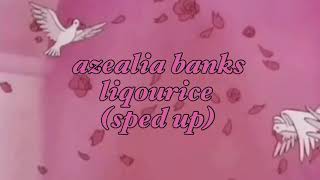 azealia banks liquorice  sped up [upl. by Inah]