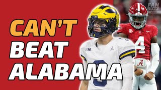 Michigan Is In BIG TROUBLE Against Alabama  FanBuzz Weekly [upl. by Meit]