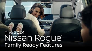 2024 Nissan Rogue®  FamilyReady Features [upl. by Aicilegna135]