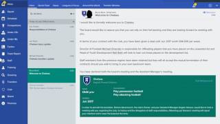 FM17 Chelsea Tactics amp Team Guide [upl. by Yrakaz452]