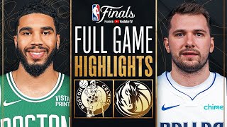 Boston Celtics vs Dallas Mavericks Game 5 Full Game Highlights  June 17  NBA Finals 2024 [upl. by Tnarud]