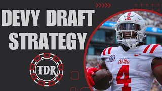 Devy Draft Strategy Fantasy Football 2023 [upl. by Notlehs]