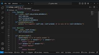 POO en Python Partie 6  Lhéritage multiple [upl. by Frear]