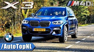 2018 BMW X3 M40i Exhaust SOUND LOOKS amp DRIVE by AutoTopNL [upl. by Desdamonna2]