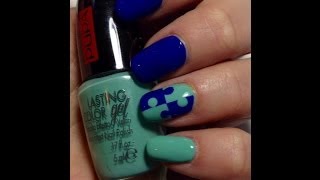 Puzzle Nail Art  mikeligna [upl. by Ahsenor902]