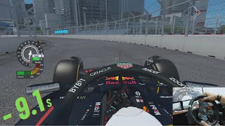 RB 19 vs Formula E  Eprix Hong Kong  Assetto Corsa [upl. by Llecram]