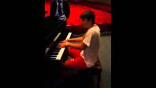 Albert Stanaj Singing and Piano Skills [upl. by Llehsor]