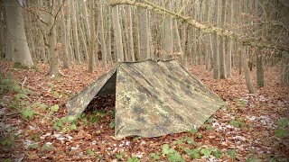 German Military Flecktarn Tent Camouflage Test [upl. by Burrow205]