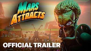 Mars Attracts Official Announcement Trailer  gamescom 2024 [upl. by Aratahs]