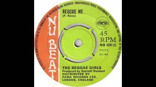 The Reggae Girls  Rescue Me  1969 [upl. by Ymia]